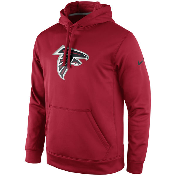 Men Atlanta Falcons Nike KO Logo Essential Hoodie Red->atlanta falcons->NFL Jersey
